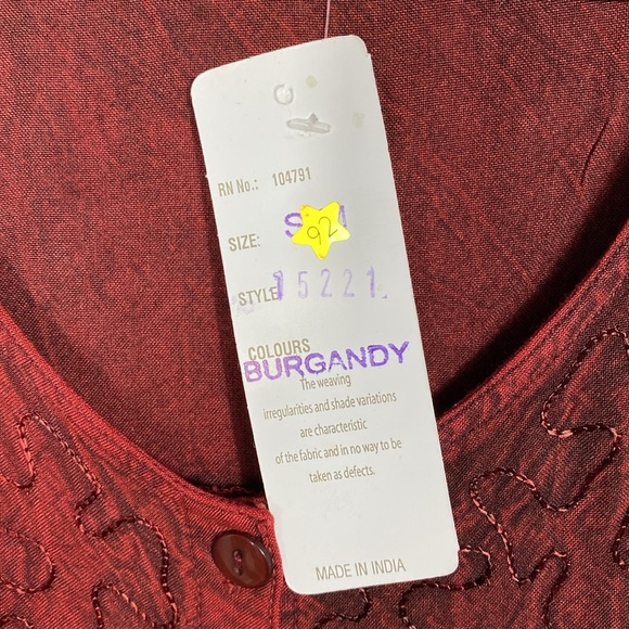 Sakkas Deep Red Maxi Dress S/M - Picture 4 of 13